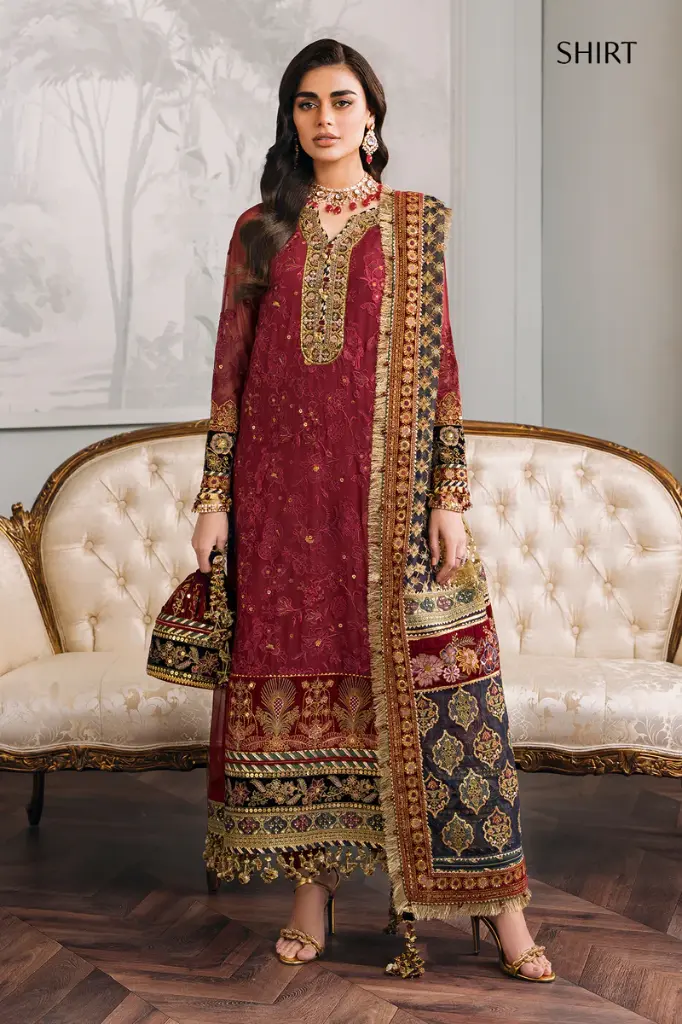Baroque Chantelle Embroidered Collection D07