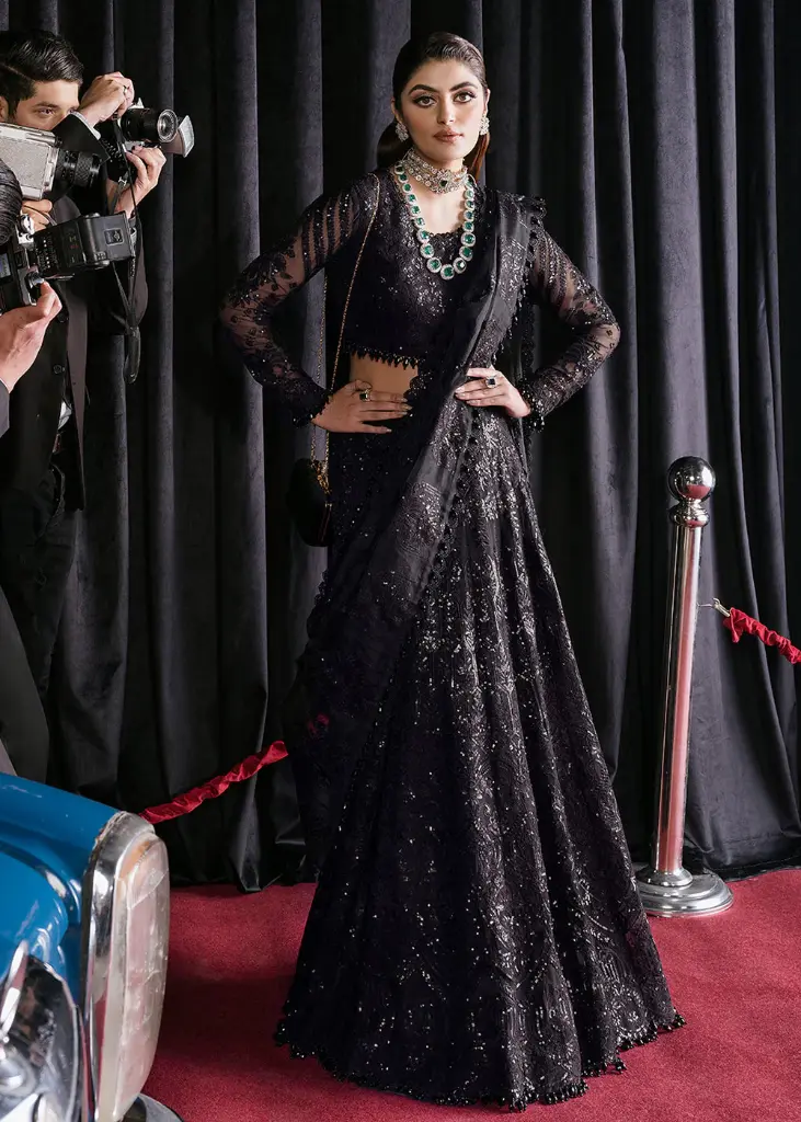 Afrozeh - Luxury '23 - Starlet V1-03 Black Swan