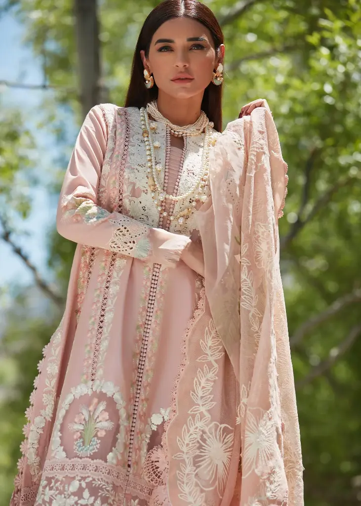 Saira Shakira - Crimson Luxury Lawn D2-B