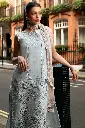 Mushq - Hemline Chikankari '24 Odyssey HMC-11 Nightingale Noir