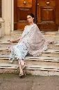 Mushq - Hemline Chikankari '24 Odyssey HMC-11 Nightingale Noir