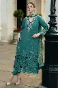 Mushq - Hemline Chikankari '24 Odyssey HMC-04 Whispering Waves