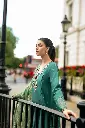 Mushq - Hemline Chikankari '24 Odyssey HMC-04 Whispering Waves