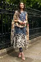 Mushq - Hemline Chikankari '24 Odyssey HMC-03 Petale Symphony