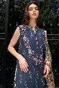 Mushq - Hemline Chikankari '24 Odyssey HMC-03 Petale Symphony