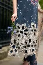 Mushq - Hemline Chikankari '24 Odyssey HMC-03 Petale Symphony