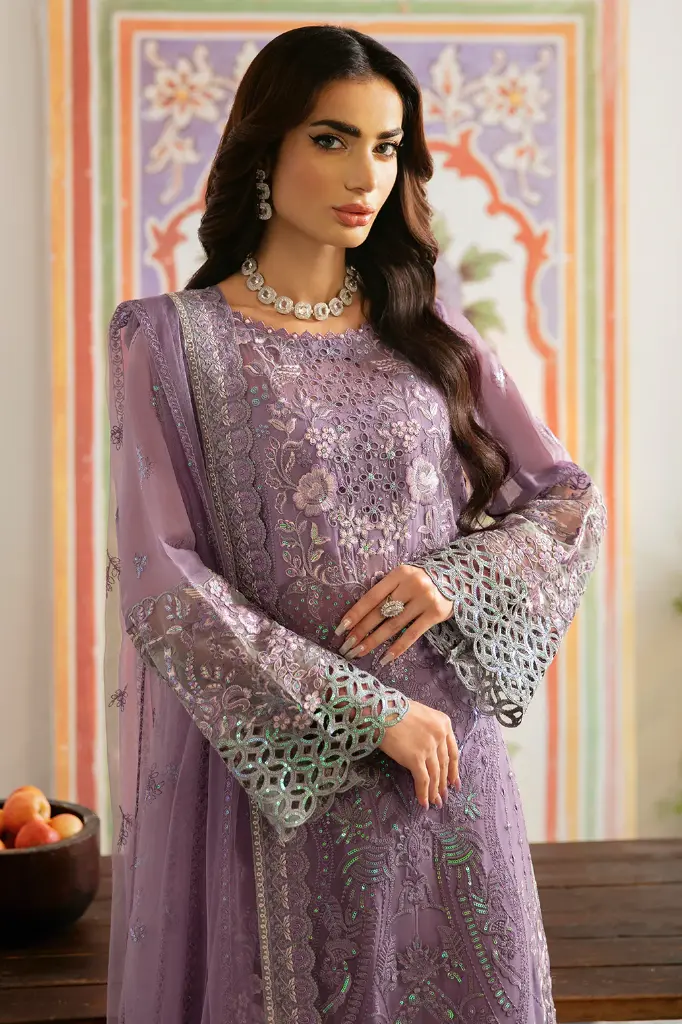 Ramsha - Dastak Luxury Chiffon Collection Q-108