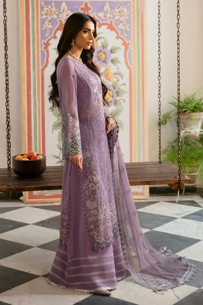 Ramsha - Dastak Luxury Chiffon Collection Q-108