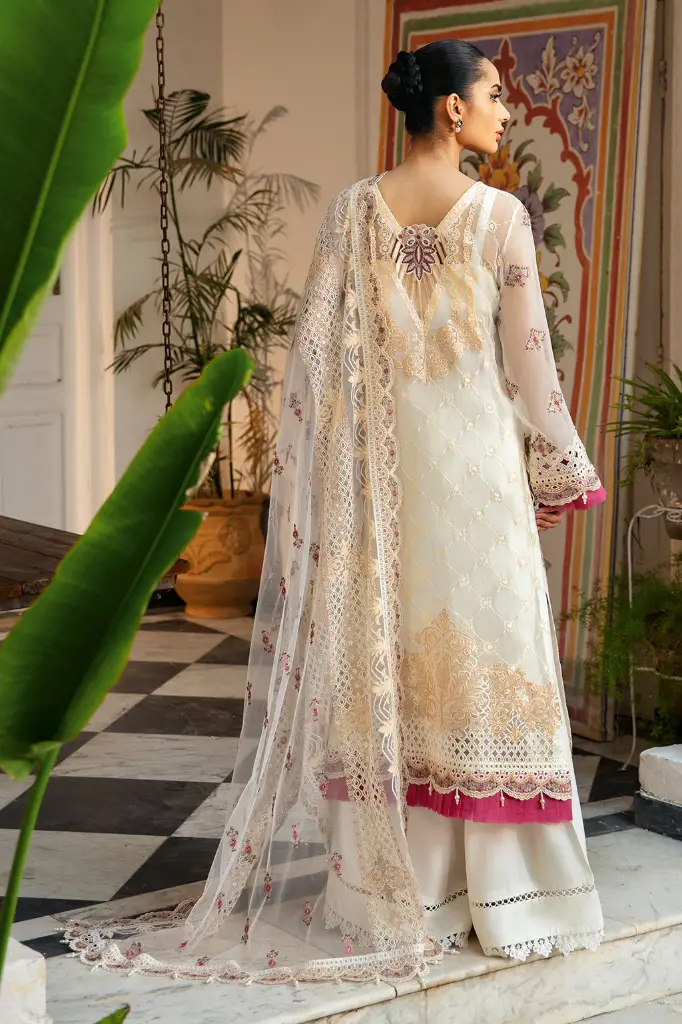 Ramsha - Dastak Luxury Chiffon Collection Q-107