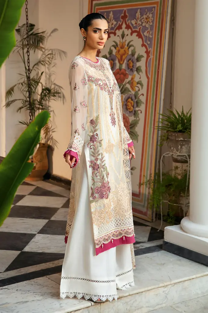 Ramsha - Dastak Luxury Chiffon Collection Q-107