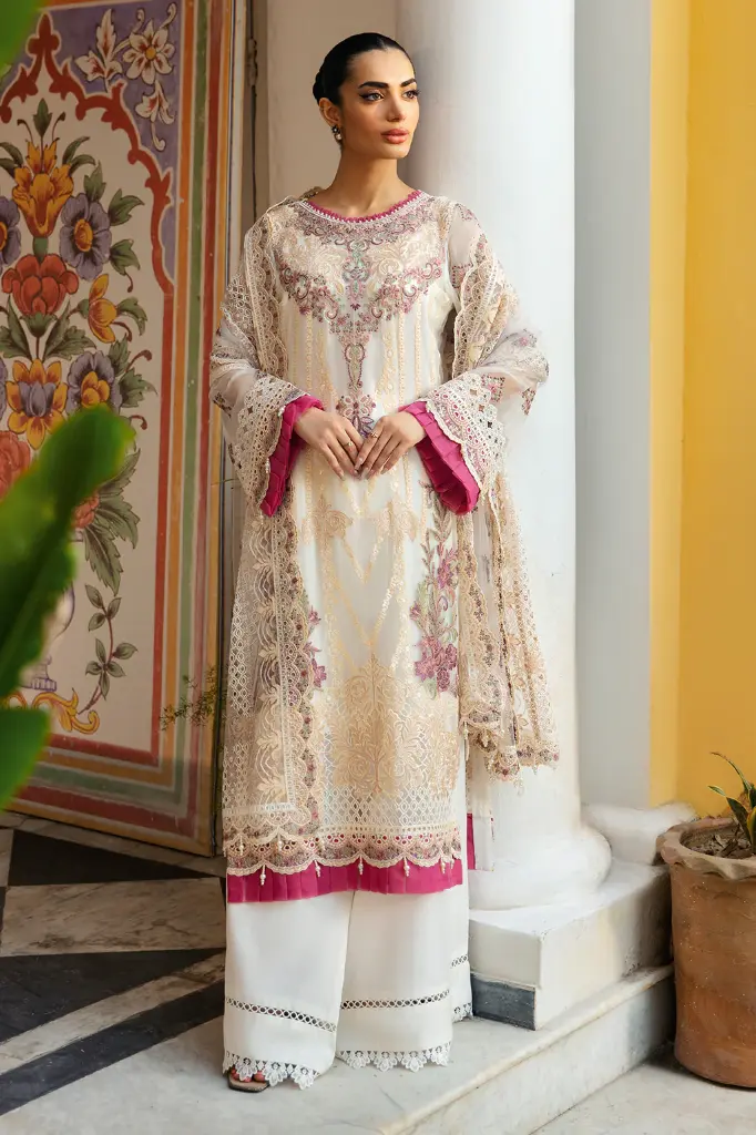 Ramsha - Dastak Luxury Chiffon Collection Q-107