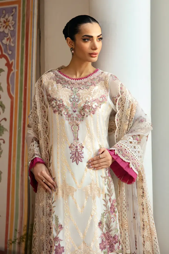 Ramsha - Dastak Luxury Chiffon Collection Q-107
