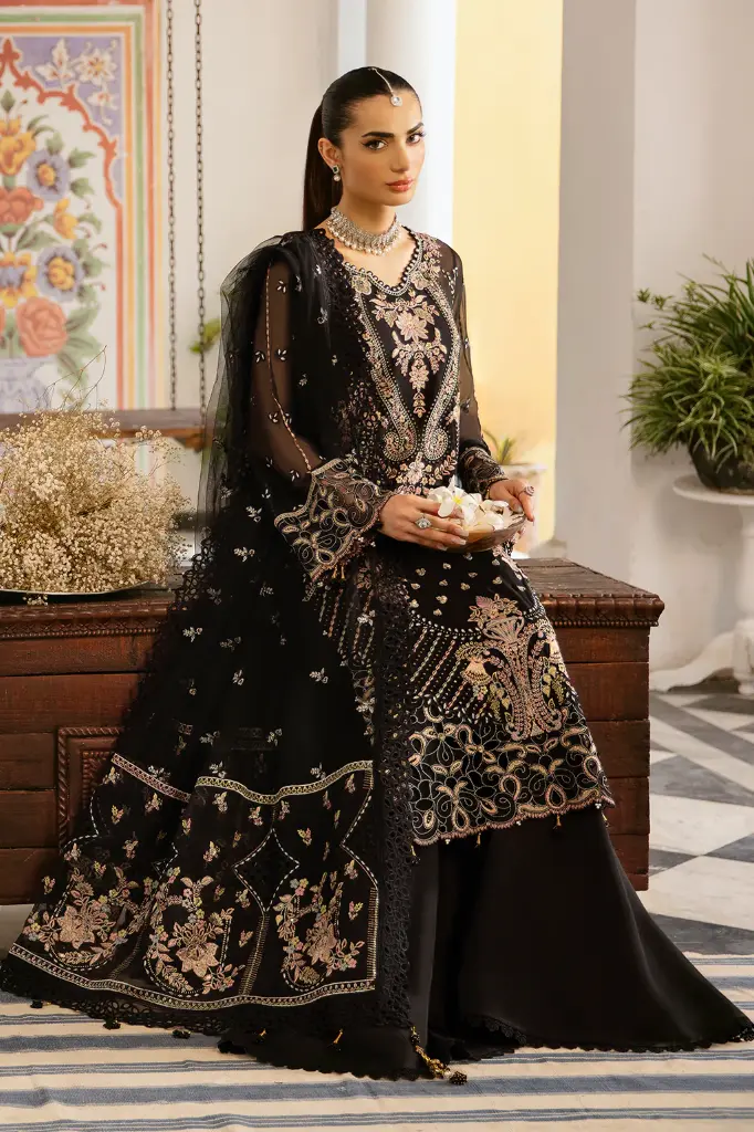 Ramsha - Dastak Luxury Chiffon Collection Q-106
