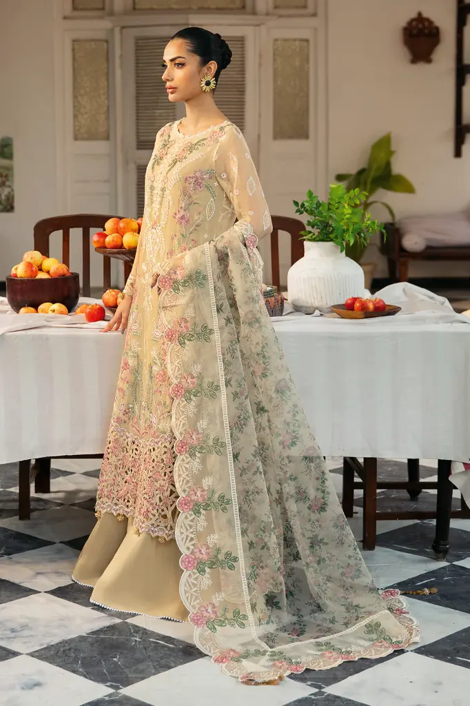 Ramsha - Dastak Luxury Chiffon Collection Q-105