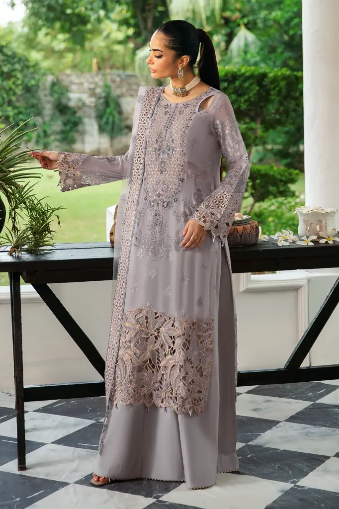 Ramsha - Dastak Luxury Chiffon Collection Q-104