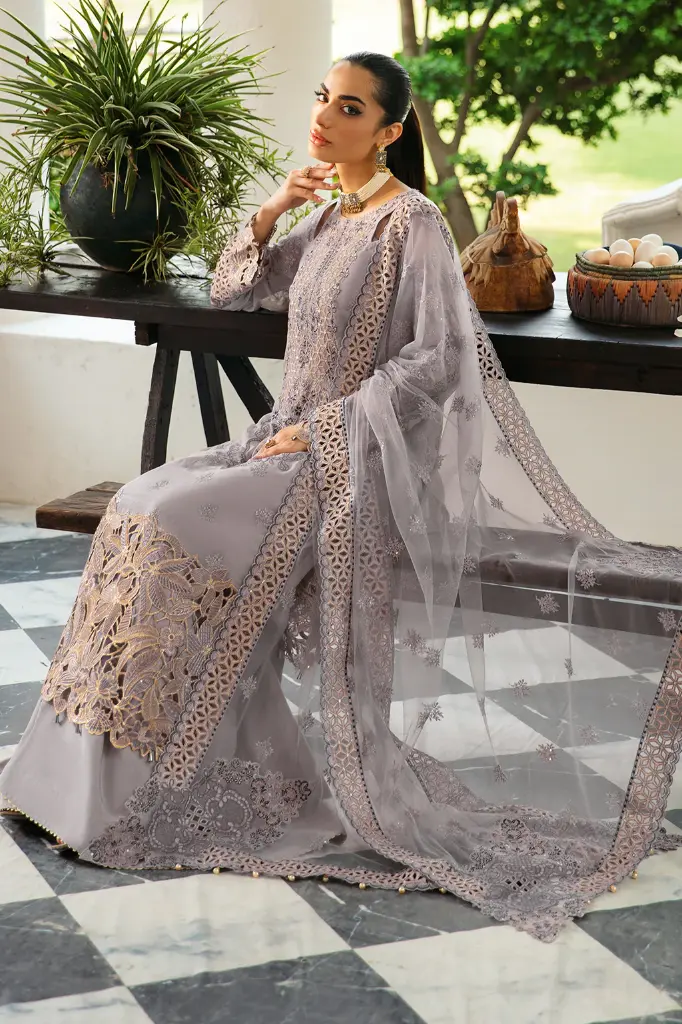 Ramsha - Dastak Luxury Chiffon Collection Q-104