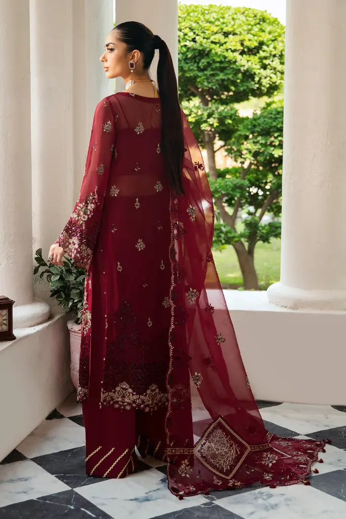 Ramsha - Dastak Luxury Chiffon Collection Q-103