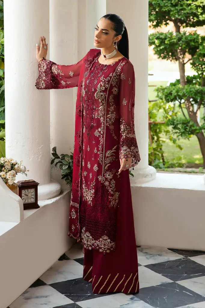 Ramsha - Dastak Luxury Chiffon Collection Q-103