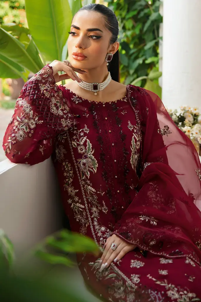 Ramsha - Dastak Luxury Chiffon Collection Q-103
