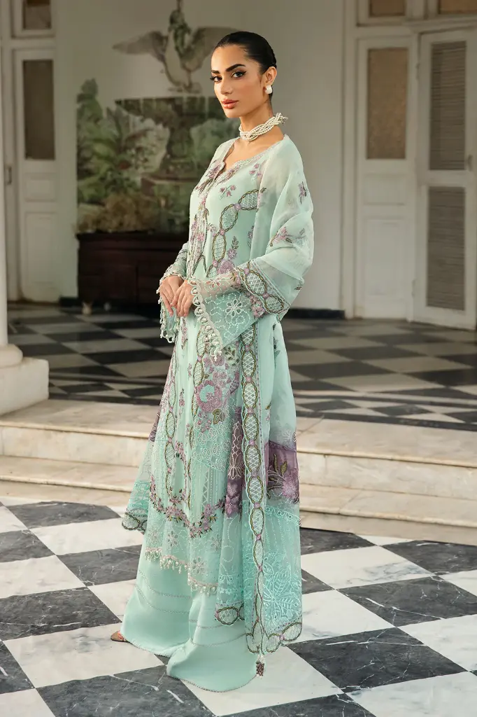 Ramsha - Dastak Luxury Chiffon Collection Q-102