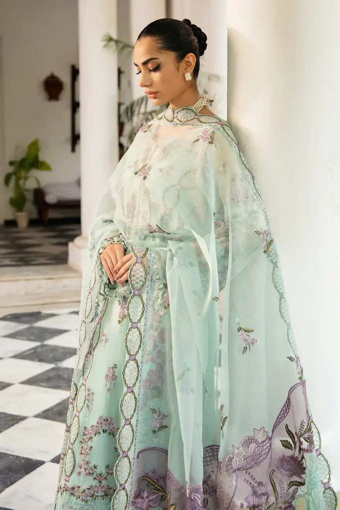 Ramsha - Dastak Luxury Chiffon Collection Q-102