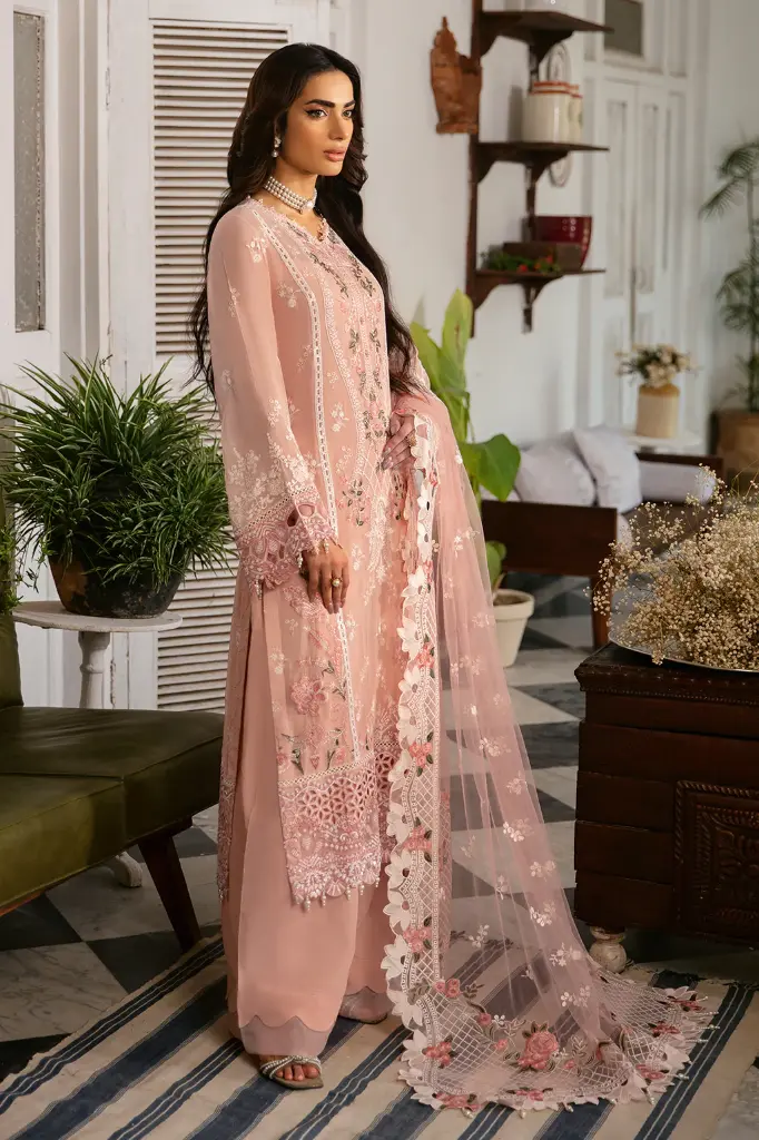 Ramsha - Dastak Luxury Chiffon Collection Q-101