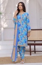 Designer Cotton Lawn 3 Pcs Unstitched Printed Collection 2024 - DL-093