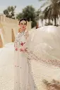 Saadia Asad - Noor Eid Handwork Schiffli Laserkari D9