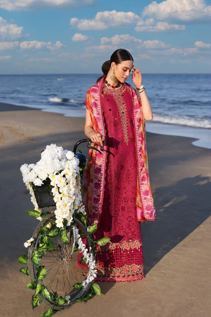 Saadia Asad - Noor Luxury Chikankari Lawn 23 D12-A