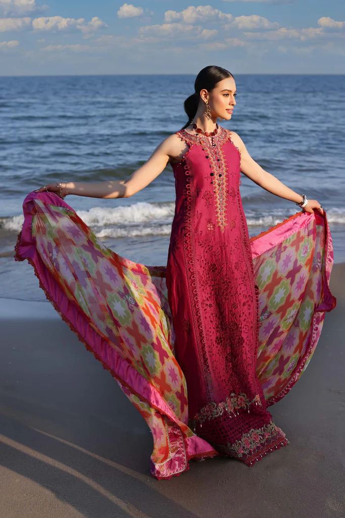 Saadia Asad - Noor Luxury Chikankari Lawn 23 D12-A