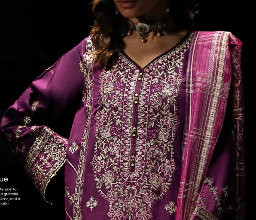 Casuallite - Boutique Drop 1 Embroidered Viscose 3pc - HT275