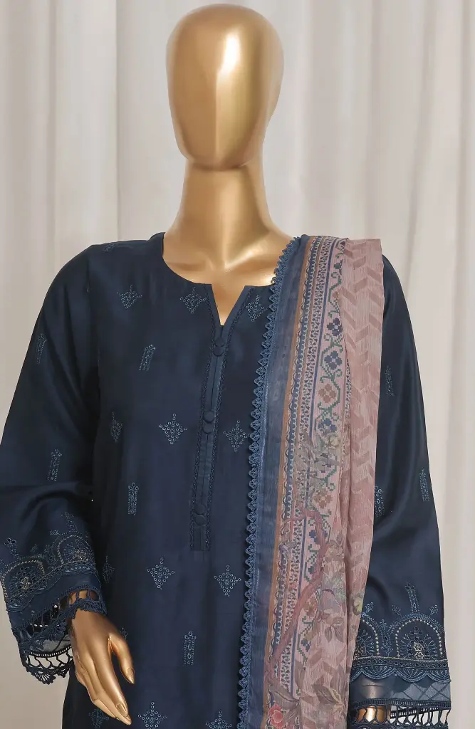 Sadabahar - Luxury Embroidered Viscose Silk Collection Vol 02 D-03