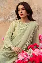 Cross Stitch - Premium Lawn 2024 Vol 1 - Design 24 Misted Green