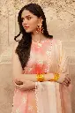 Cross Stitch - Premium Lawn 2024 Vol 1 - Design 15 Peach Blush