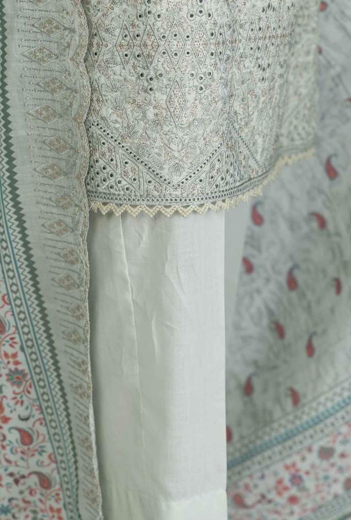 HZ - Premium Lawn Embroidered Vol 4 PEC-757