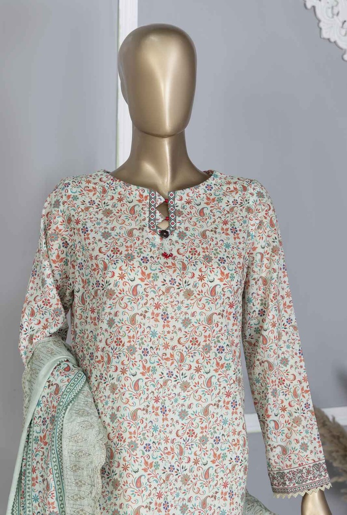 HZ - Premium Lawn Embroidered Vol 4 PEC-757
