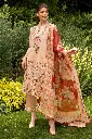 Mushq - Hemline Chikankari '24 Odyssey HMC-12 Blooming Belle