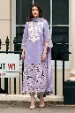 Mushq - Hemline Chikankari '24 Odyssey HMC-09 Bloom Boulevard