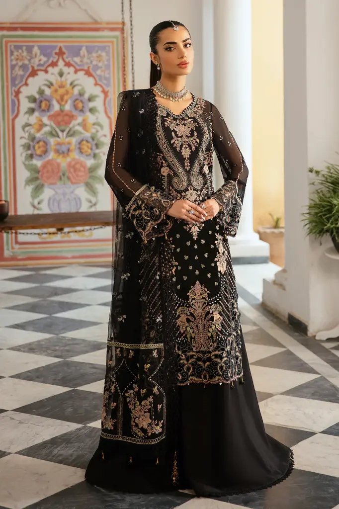 Ramsha - Dastak Luxury Chiffon Collection Q-106