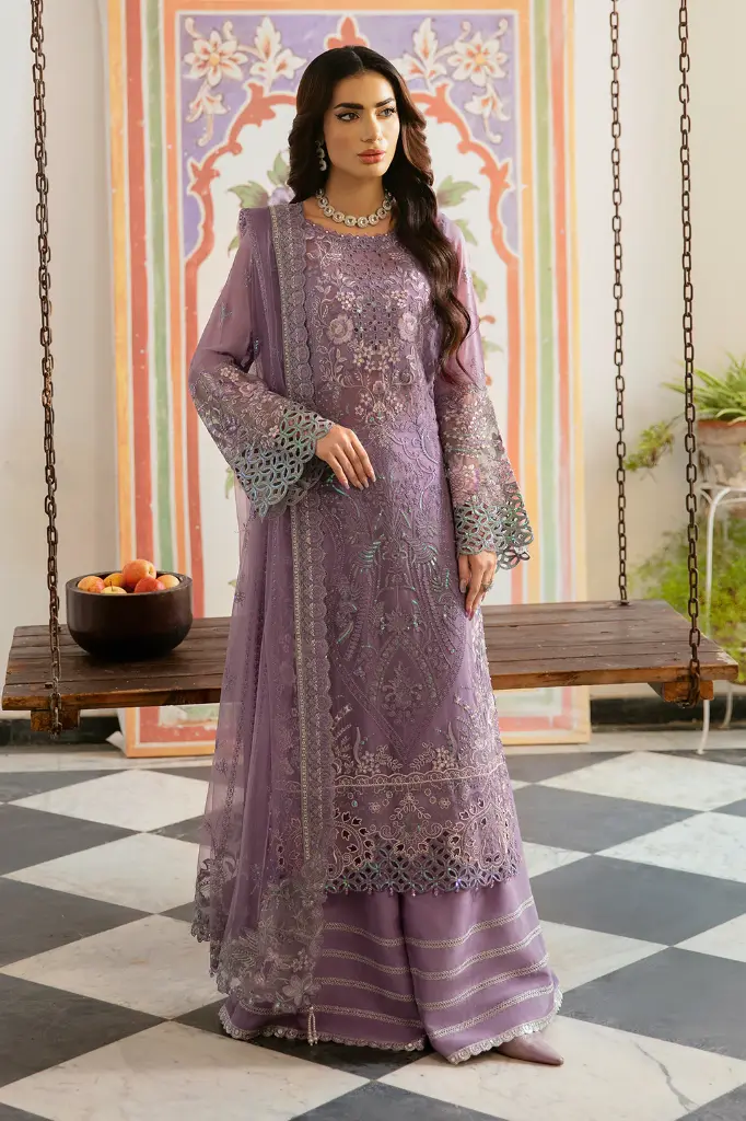Ramsha - Dastak Luxury Chiffon Collection Q-108