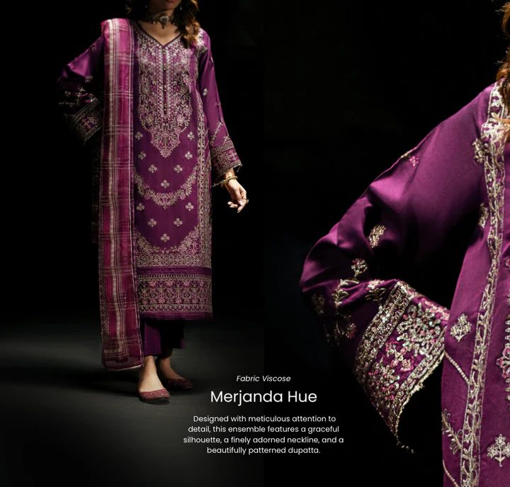 Casuallite - Boutique Drop 1 Embroidered Viscose 3pc - HT275