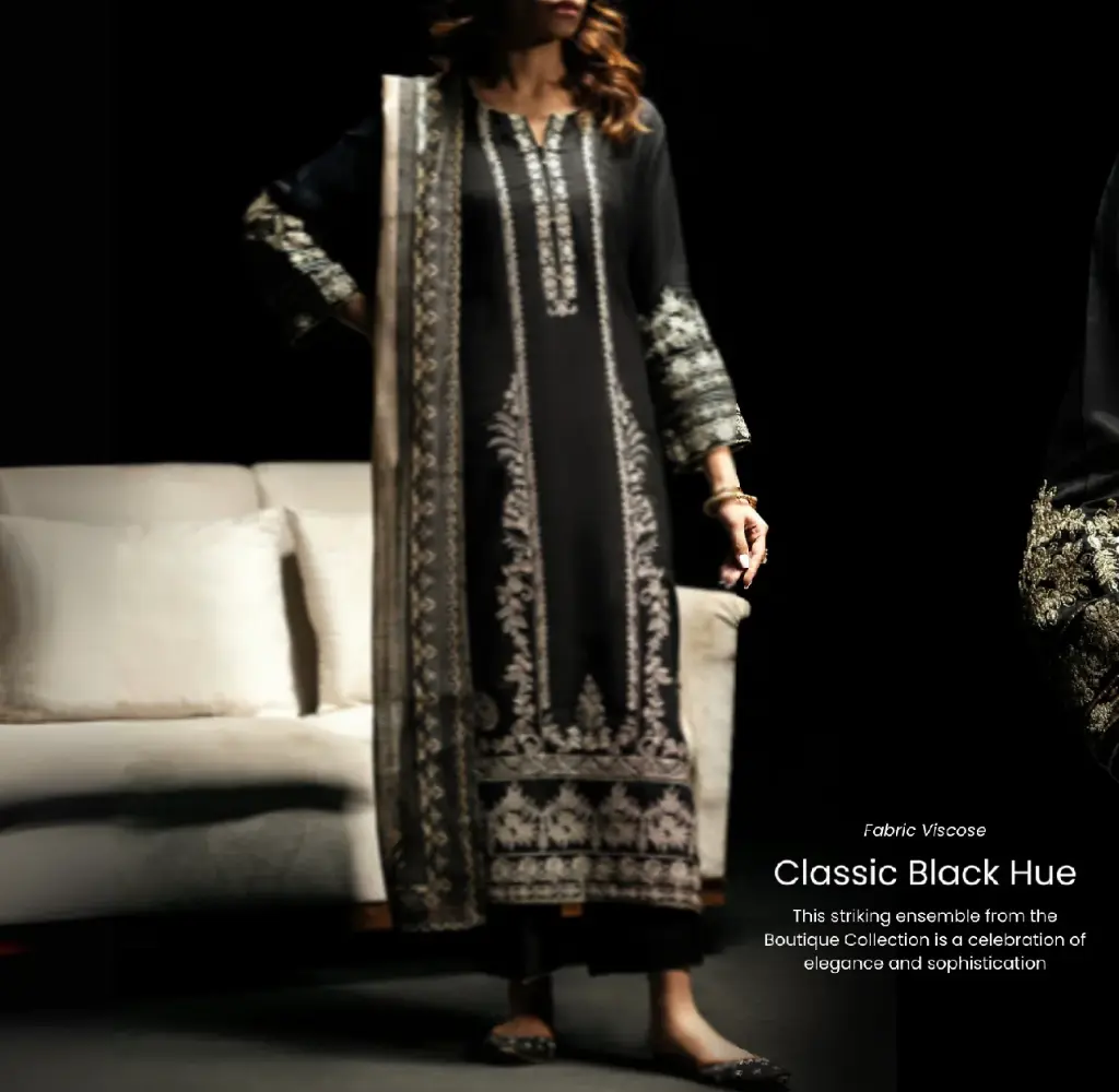 Casuallite - Boutique Drop 1 Embroidered Viscose 3pc - HT280