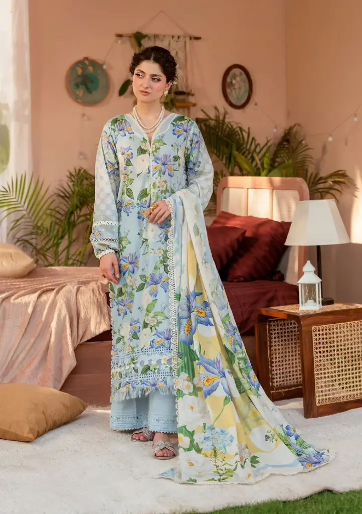 Elaf - Prints Lawn Collection EPS-6B Serene Fleur