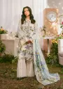 Elaf - Prints Lawn Collection EPS-6A Ivory Petals