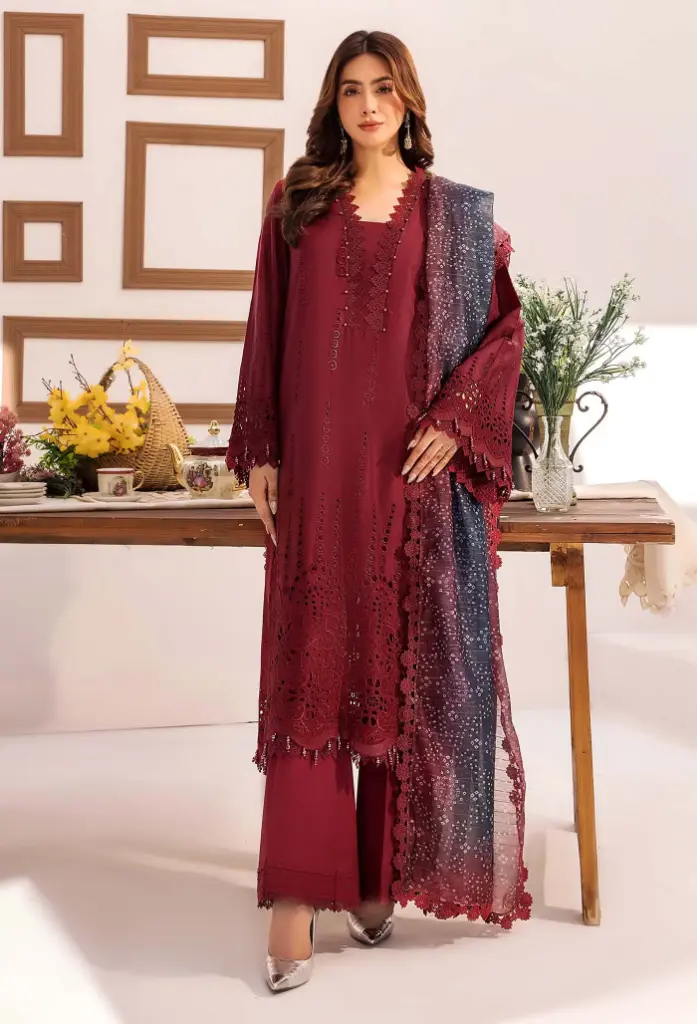 Adan's Libas - Stella Chikankari D-07