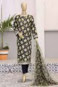 HZ - Premium Dailywear 3Pc Printed Collection PDW-102B
