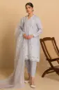 Cross Stitch - Chikankari Collection Design 02 Celestial Breeze