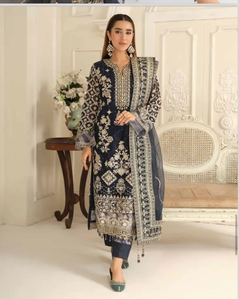 Noor's - Tehaani Exclusive Chiffon D-06