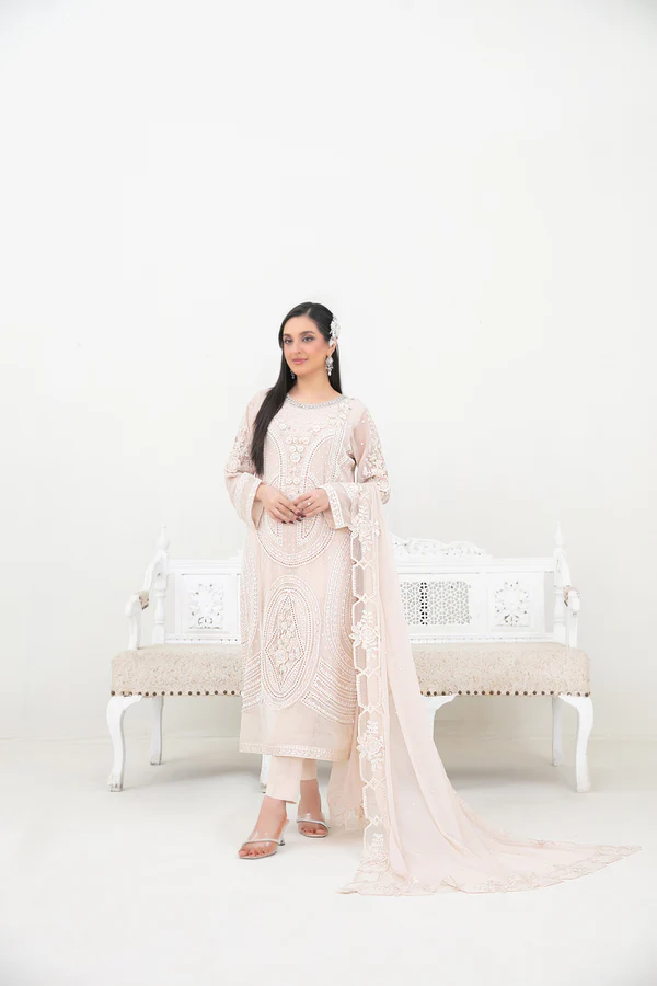 Tawakkal - Ablah Fancy Embroidered Chiffon D-5383
