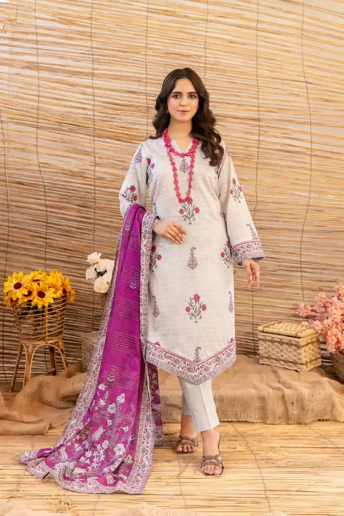 Tawakkal - Mylah Lawn Digital Printed Dupatta D-2023